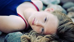 Stones love woman faces