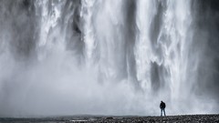 Stones nature water Men pebbles waterfalls
