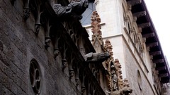 Stones old ancient sculptures Gargoyles