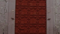 Stones red architecture doors gates San Miguel entrances san 