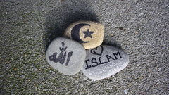 Stones religion Muslim Islam