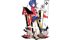 Stones Stars weapons blood hands white background Flags hats 