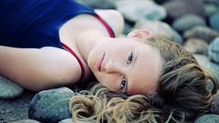 Stones woman portraits