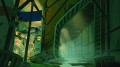 Stool wooden architecture Oban