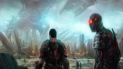 Storm artwork fantasy art futuristic