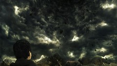 Storm elephants science fiction artwork