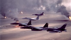 Storm fighter jets deserts