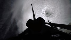 Storm space shuttle outer space