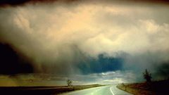 Storm The ahead looming