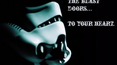Stormtroopers black background