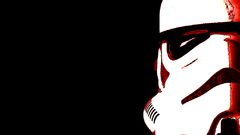 Stormtroopers black background