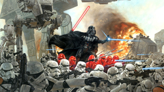 Stormtroopers lightsabers Darth Vader