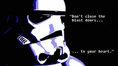 Stormtroopers Quotes Hearts black