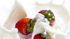 Strawberry milk food Food