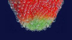 Strawberry underwater Food and