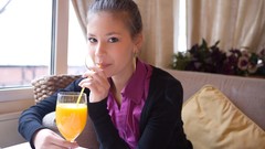 Straws drinks Irina J