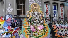 Street art Ganesha