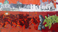 Street Art graffiti high