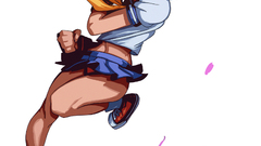 Street fighter sakura fan