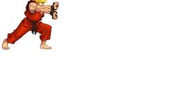 Street fighter Simple Background