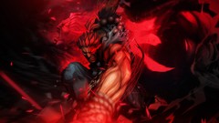 Street fighter x tekken artwork Akuma Bosslogic