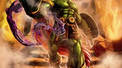 Street fighter x tekken Ogre artwork video games versus fighting