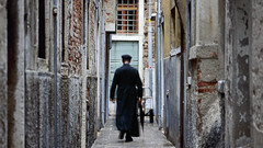 Street in venice Italy