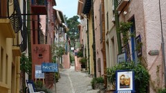 Streets buildings roads narrow