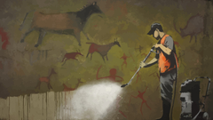 Streets graffiti banksy