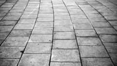 Streets grayscale hardscapes