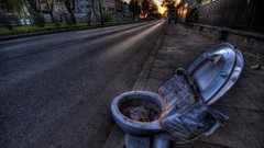 Streets HDR Photography toilets