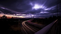Streets long time exposure