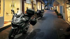 Streets motorbikes