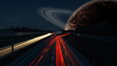 Streets planets Space