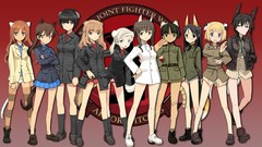 Strike witches anime girls