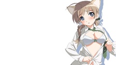 Strike witches bra school