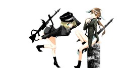 Strike witches Guns animal