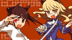 Strike witches nekomimi meganekko