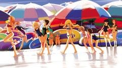 Strike witches swimsuits school swimsuits