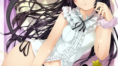 String Anime anime girls nekomimi animal ears gokou ruri 