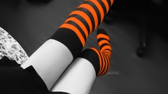 Striped legwear