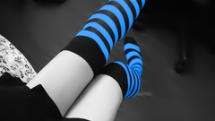 Striped legwear
