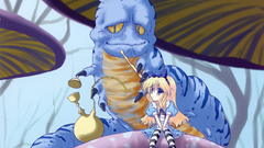 Striped legwear Alice in