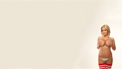 Striped legwear Simple Background