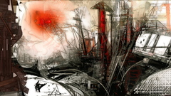 Studio cityb abstract artwork