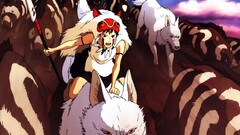 studio ghibli princess mononoke Anime anime girls