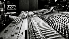 Studio monochrome greyscale Music