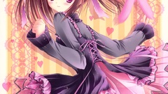 Stuffed animals Anime purple