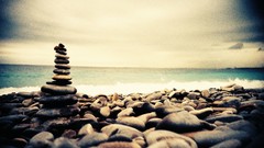 Style stones Beaches lomo