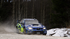 Subaru Impreza WRC skies